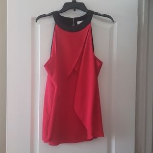 Bisou Bisou Red Blouse